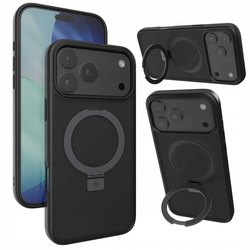 Etui Spacecase Ring Pro Mag do iPhone 17 Pro Max czarne