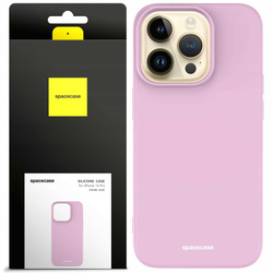 Etui silikonowe Spacecase Silicone Case do iPhone 14 Pro Max liliowe
