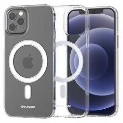 Etui Spacecase Clear Mag do iPhone 12/12 Pro przezroczyste