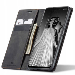 Etui z klapką Spacecase Wallet do Poco M3 Pro/Redmi Note 10 5G czarne