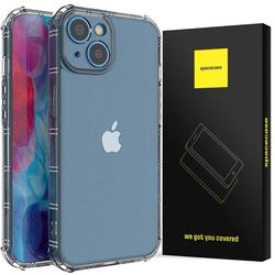Etui Spacecase Anti-shock do iPhone 14 Plus przezroczyste