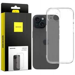 Etui Spacecase Clear Case do iPhone 15 przezroczyste