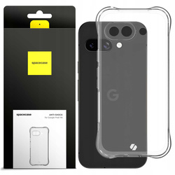 Etui Spacecase Anti-shock do Google Pixel 9A przezroczyste