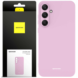 Etui silikonowe Spacecase Silicone Case do Galaxy A55 5G liliowe