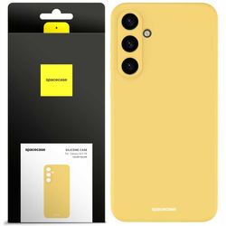 Etui silikonowe Spacecase Silicone Case do Galaxy S23 FE żółte