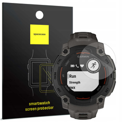 Szkło hartowane Spacecase Glass 2.5D do Garmin Instinct E 45mm