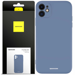 Etui silikonowe Spacecase Silicone Case do iPhone 11 niebieskie