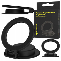 Uchwyt samochodowy Spacecase samoprzylepny na szybę lub kokpit MagSafe