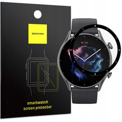 Szkło hybrydowe Spacecase Hybrid Glass do Amazfit GTR 3