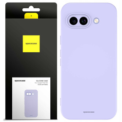 Etui silikonowe Spacecase Silicone Case do Google Pixel 9A jasno fioletowe