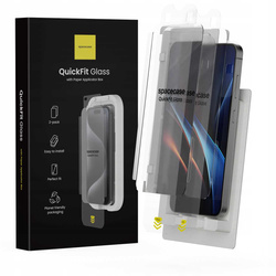 Szkło na ekran Spacecase QuickFit Glass do Galaxy S24/S25 - 2 sztuki