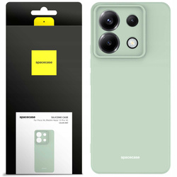 Etui silikonowe Spacecase Silicone Case do Poco X6 / RM Note 13 Pro 5G miętowe