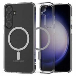 Etui Spacecase Clear Mag do Galaxy S24+ przezroczyste
