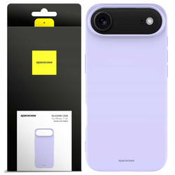 Etui silikonowe Spacecase Silicone Case do iPhone 17 Air fioletowe