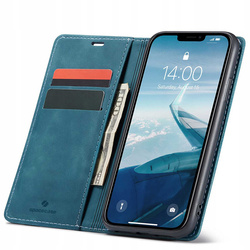 Etui z klapką Spacecase Wallet do iPhone 11 niebieskie