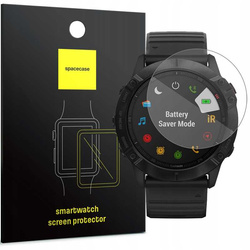 Szkło hartowane Spacecase Glass 2.5D do Garmin Fenix 6X / 6X Pro