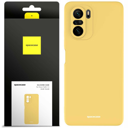 Spacecase Silicone Case Poco F3 / Mi 11i yellow