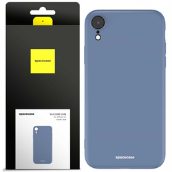 Etui silikonowe Spacecase Silicone Case do iPhone Xr niebieskie