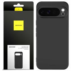 Etui silikonowe Spacecase Silicone Case do Google Pixel 10 Pro XL czarne
