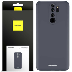 Etui silikonowe Spacecase Silicone Case do Redmi Note 8 Pro czarne