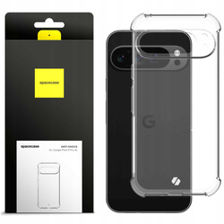 Etui Spacecase Anti-shock do Google Pixel 9 Pro XL przezroczyste