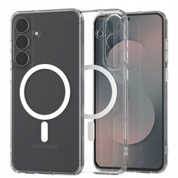 Etui Spacecase Clear Mag do Galaxy S25 FE przezroczyste