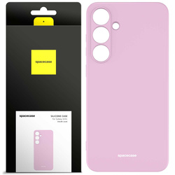 Etui silikonowe Spacecase Silicone Case do Galaxy S24+ liliowe