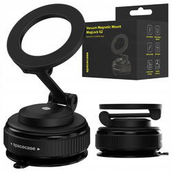 Uchwyt samochodowy Spacecase z przyssawką próżniową na szybę MagSafe