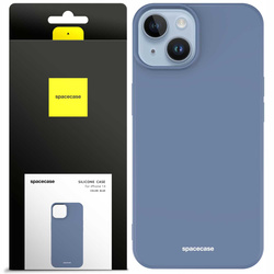 Etui silikonowe Spacecase Silicone Case do iPhone 14 niebieskie