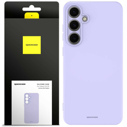 Etui silikonowe Spacecase Silicone Case do Galaxy S24 FE fioletowe