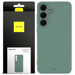 Etui silikonowe Spacecase Silicone Case do Galaxy S25 FE zielone