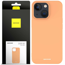 Spacecase Silicone Case iPhone 13 Mini orange