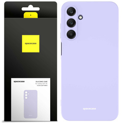 Etui silikonowe Spacecase Silicone Case do Galaxy A25 5G jasno fioletowe