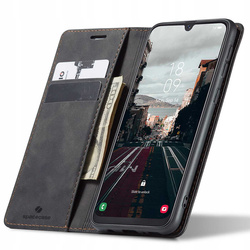 Etui z klapką Spacecase Wallet do Galaxy A50 czarne