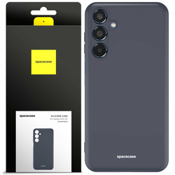 Etui silikonowe Spacecase Silicone Case do Galaxy M35 5G czarne