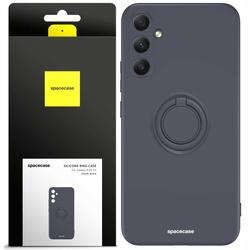 Etui Spacecase Silicone Ring do Galaxy A34 5G czarne