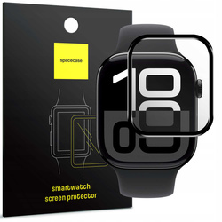 Szkło hybrydowe Spacecase Hybrid Glass do Apple Watch 10/11 46mm