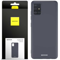 Etui silikonowe Spacecase Silicone Case do Galaxy A71 czarne