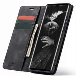 Etui z klapką Spacecase Wallet do Huawei P30 Pro czarne