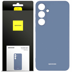 Etui silikonowe Spacecase Silicone Case do Galaxy S24+ niebieskie
