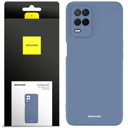 Etui silikonowe Spacecase Silicone Case do Realme 8 5G niebieskie