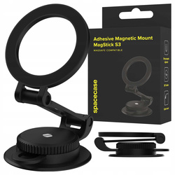 Uchwyt samochodowy Spacecase samoprzylepny na szybę lub kokpit MagSafe