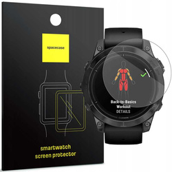 Szkło hartowane Spacecase Glass 2.5D do Garmin Epix Pro Gen 2 47 mm