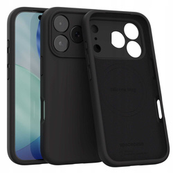 Etui Spacecase Silicone Mag do iPhone 17 Pro Max czarne
