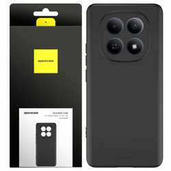 Etui silikonowe Spacecase Silicone Case do Redmi Note 15 4G/5G czarne