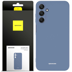 Etui silikonowe Spacecase Silicone Case do Galaxy A25 5G niebieskie