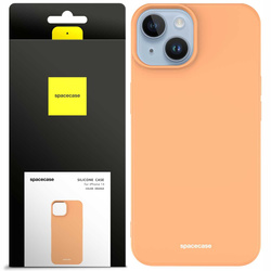 Spacecase Silicone Case iPhone 14 orange