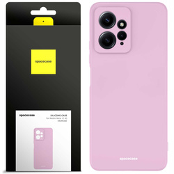 Etui silikonowe Spacecase Silicone Case do Redmi Note 12 4G liliowe