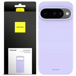Etui silikonowe Spacecase Silicone Case do Google Pixel 10/10 Pro fioletowe