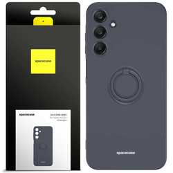Etui Spacecase Silicone Ring do Galaxy A25 5G czarne